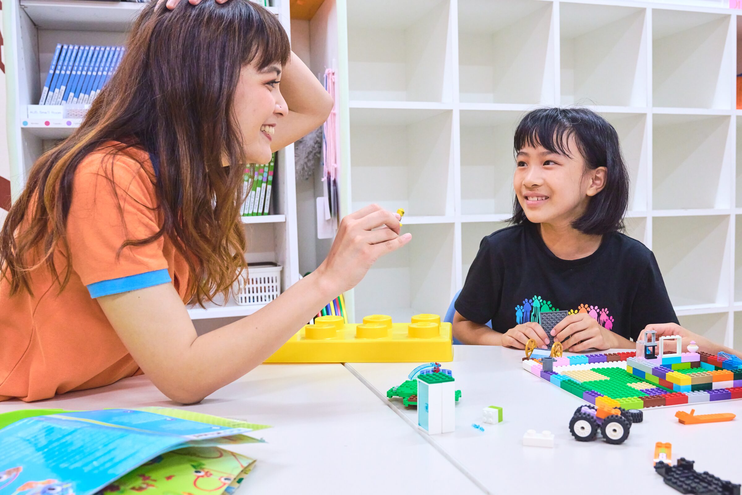 子どもたちとスタッフの様子