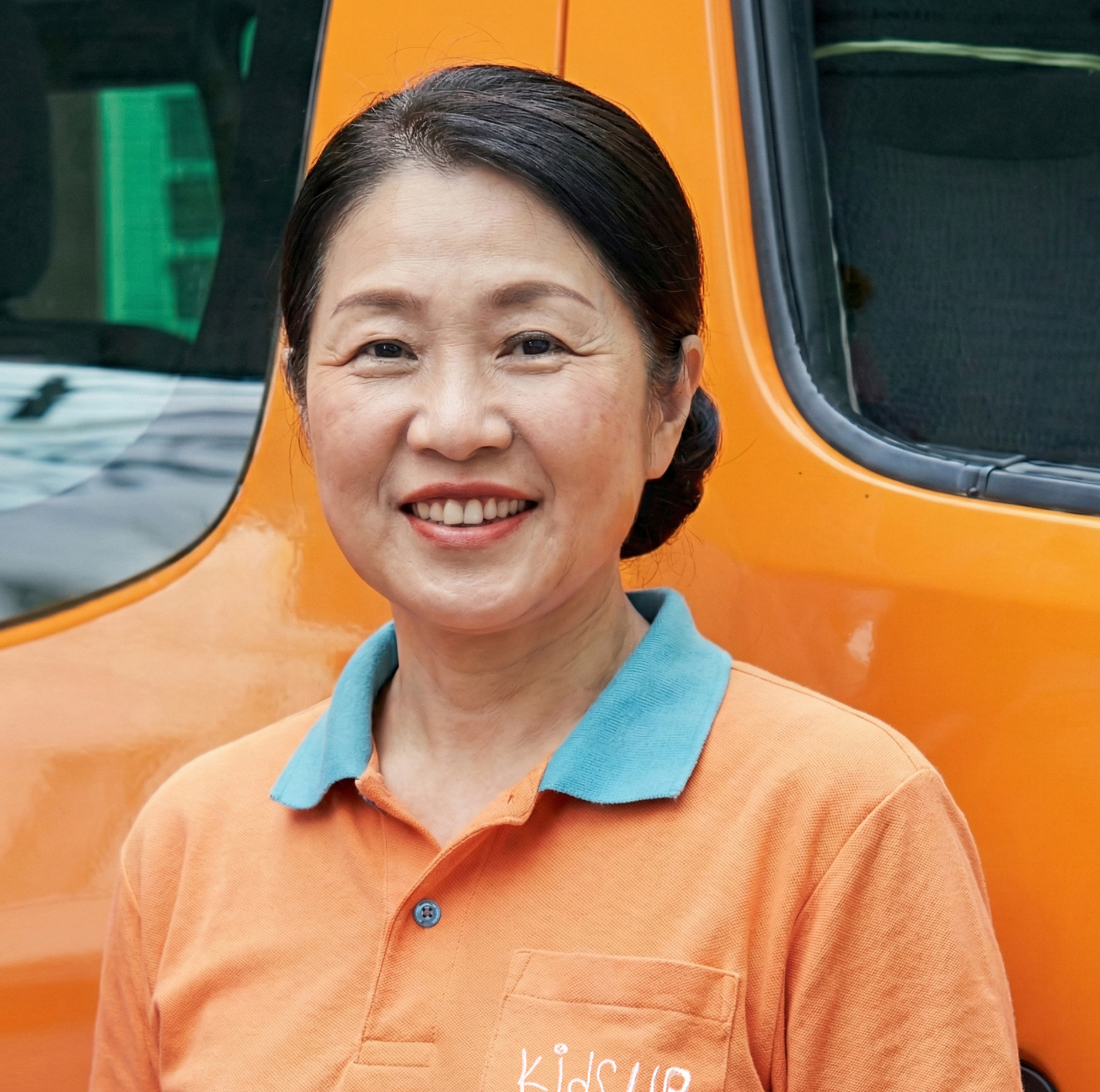 送迎バス搭乗員の写真