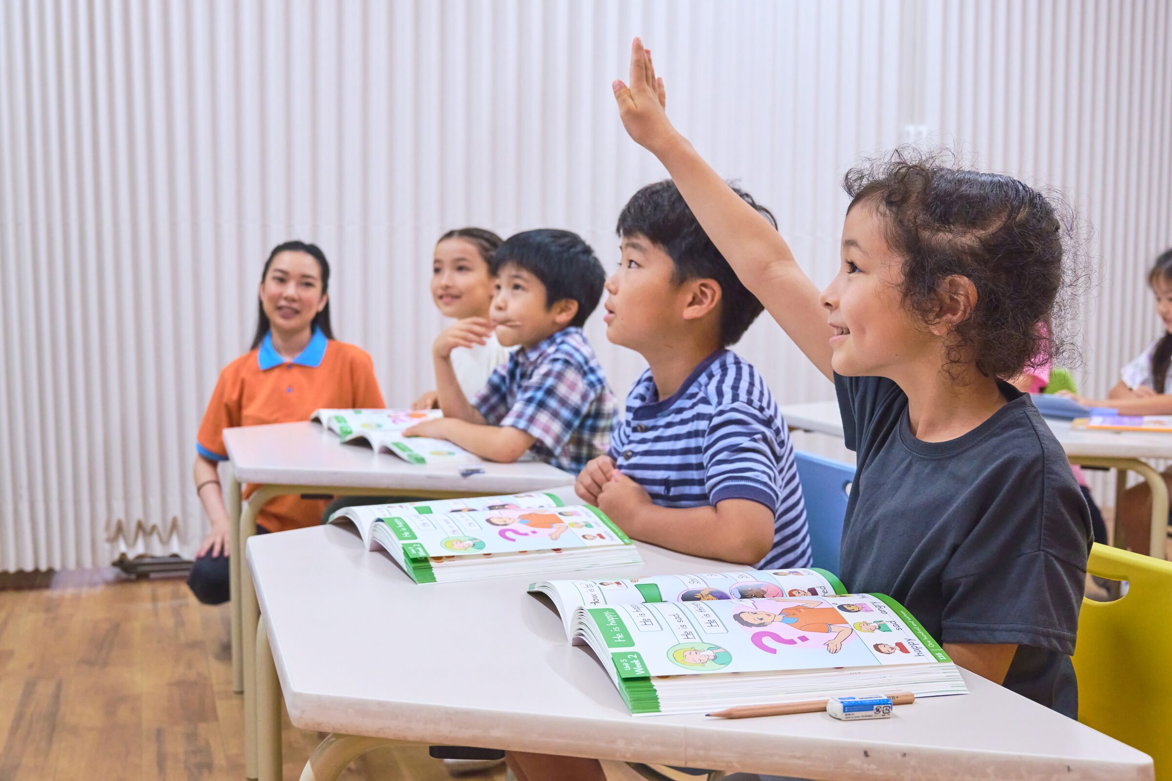 子どもとスタッフの様子