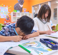 kids up授業の雰囲気
